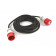 HBM 380 Volt 5Gx1,5 mm PROFI verlengsnoer 25 meter