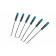 HBM 6-delige extra lange pick en hakenset 250 mm