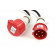 HBM 380 Volt 5Gx1,5 mm PROFI verlengsnoer 25 meter