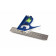 SILVERLINE 150 mm. combinatie winkelhaak