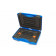 HBM 10 x 10 - 7-delige beitelset met HM wisselplaten