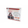 HBM LED bouwlamp. veiligheidslamp op batterijen 10 Watt - 450 Lumen en 36 LEDS