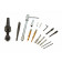HBM 16-delige gloeibougie trekker set 8 - 10 mm