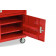 HBM 117 cm PROFI verrijdbare gereedschapswagen / werkbank ROOD