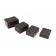 HBM rubberen opname pad / blok 160 x 120 x 60 mm