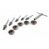 HBM 11-delige klepzitting slijper / frees set