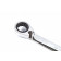 AOK 11/16" PROFI ring. ratel. steeksleutel met LINKS - RECHTS