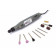 HBM variabel graveerapparaat / multitool met 10 accessoires