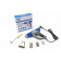 HBM verstelbaar heteluchtpistool DeLUXE 2000 Watt met 6 accessoires