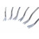 HBM 6-delige bekleding clip tangen set