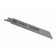 HBM 5-delige 150 mm 6 TPI reciprozaagbladenset voor hout