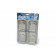HBM 4-delige magneetschalenset 64 x 93 mm