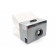 HBM airbrush spuitcabine met verlichting. afzuiging. draaiplateau