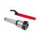HBM MC 4 ER32 spantanghouder met sleutel