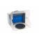 HBM airbrush spuitcabine met verlichting. afzuiging. draaiplateau