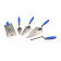SILVERLINE 5-delige soft-grip pleistertroffel set