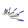 SILVERLINE 5-delige soft-grip pleistertroffel set