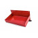 HBM 4-delige magneetbakkenset ROOD