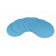HBM 150 mm K60 schuurschijf BLAUW voor METAAL
