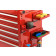 HBM 4-delige magneetbakkenset ROOD