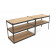 2-delige PROFI extra brede legbordstelling / garagestelling 5 x 60 Kg