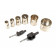 SILVERLINE 19-57 mm 11-delige diamant gatenzagenset