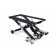 Motorlift verrijdbaar 500 Kg (zwart)