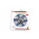 HBM 100 mm nylon schuurborstel met 6 mm opname MIDDEL K120