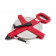 HBM 100 m x 13 mm fiberglass meetband. meetlint. landmeter