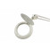 HBM LED verstelbare loupelamp met Dimmer en tafelklem 3800LUX