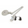 HBM LED verstelbare loupelamp met Dimmer en tafelklem 3800LUX