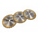 DEWALT accessoires DT1964-QZ cirkelzaagblad 305 x 30 mm 3-Pack DT1958-QZ + DT1959-QZ + DT1960QZ