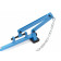 HBM draagarm De - montageset DeLUXE met ketting