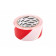 SILVERLINE 50 mm x 33 meter ROOD WIT veiligheidstape