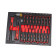 HBM 20-delige hamer en doorslagenset in CARBON FOAM inlay voor gereedschapswagen