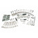 MANNESMANN 321-delige gereedschapswagen met FOAM inlays