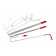 Stahlkaiser 9-delige auto deur open Portier openings set