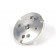 HBM 100 mm flens met opspanset voor 80 mm klauwplaat