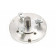 HBM 100 mm flens met opspanset voor 80 mm klauwplaat