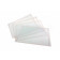 HBM 55 x 25 cm folie - plakvenster voor SBC 110 / 220 / 350 / 500