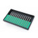 HBM 12-delig diamanten stiftfrezenset schacht 3.0 mm