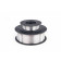 HBM 0,5 Kg 0,8 mm aluminium lasdraad op 100 mm Spoel