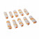 SILVERLINE 100 mm mini verfrollers. (10 stuks) Emulsie