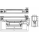 SINO KA 200 - 170 mm glasliniaal