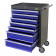 Gereedschapswagen 7 laden (blauw/zwart)
