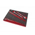 HBM PROFI 22-delige ring - steeksleutelset FOAM inlay