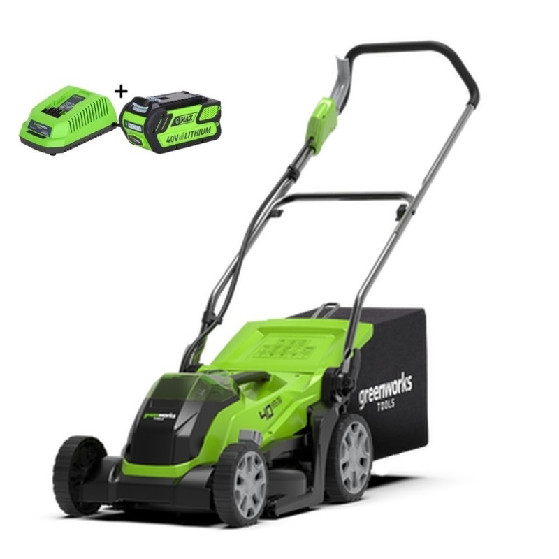 GREENWORKS 40V 4Ah grasmaaier (35cm)