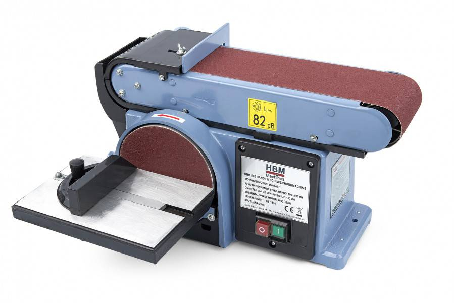 HBM 100 band- en schijfschuurmachine