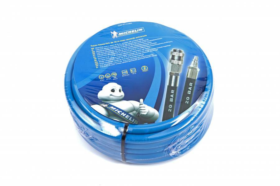 MICHELIN 10 meter luchtslang met koppelingen