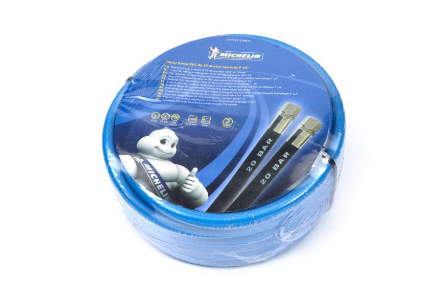 MICHELIN 10 meter luchtslang met 1/4"inwendige aansluiting